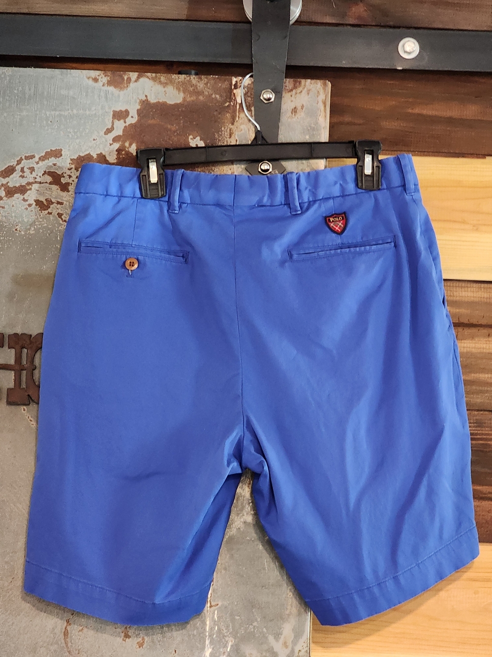 Ralph Lauren Polo Golf Royal Blue Flat-Front Men's Shorts
